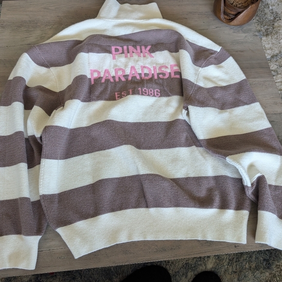 New! Pink! Soft And Cozy Rugby Shirt - Picture 8 of 8